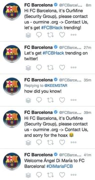 All the tweets